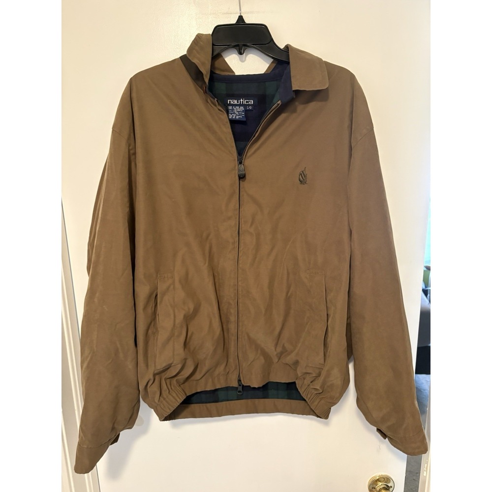 Vintage Nautica Harrington Zip Up Jacket Size L